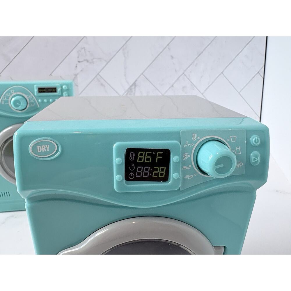 My Life As Laundry Agitating Washer/Dryer Play Set Real Sounds & Laundry Basket - Picture 7 of 7